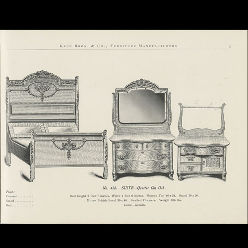 Krug Bros. Co. Ltd. Catalogue Page