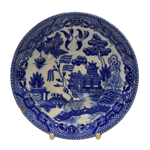 Blue Willow Pattern Plate