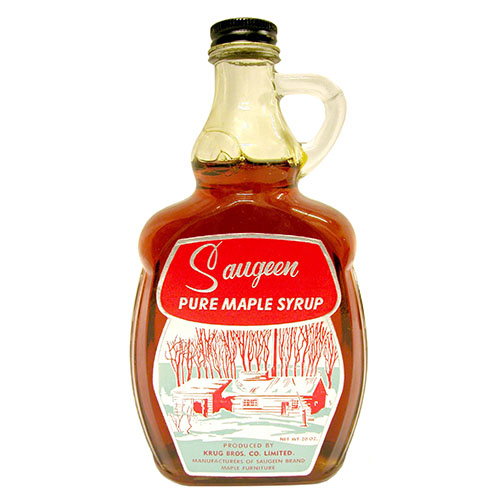 Saugeen Maple Syrup Bottle