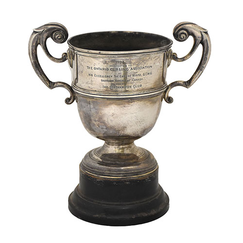 Trophy for Curling