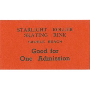 Ticket for Starlight Roller Rink