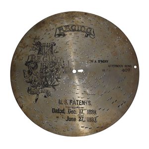 Regina Music Box Disc