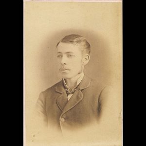 Portrait of young man