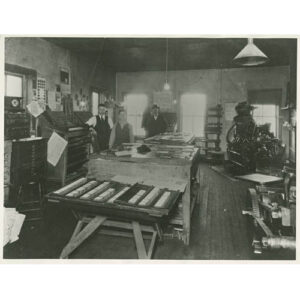 Interior of Wiarton Echo