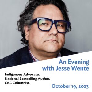 An Evening with Jesse Wente