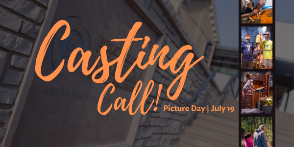 Casting Call, Museum Picture Day July 19