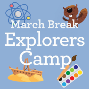 March Break Explorers Camp Icon 1080x1080