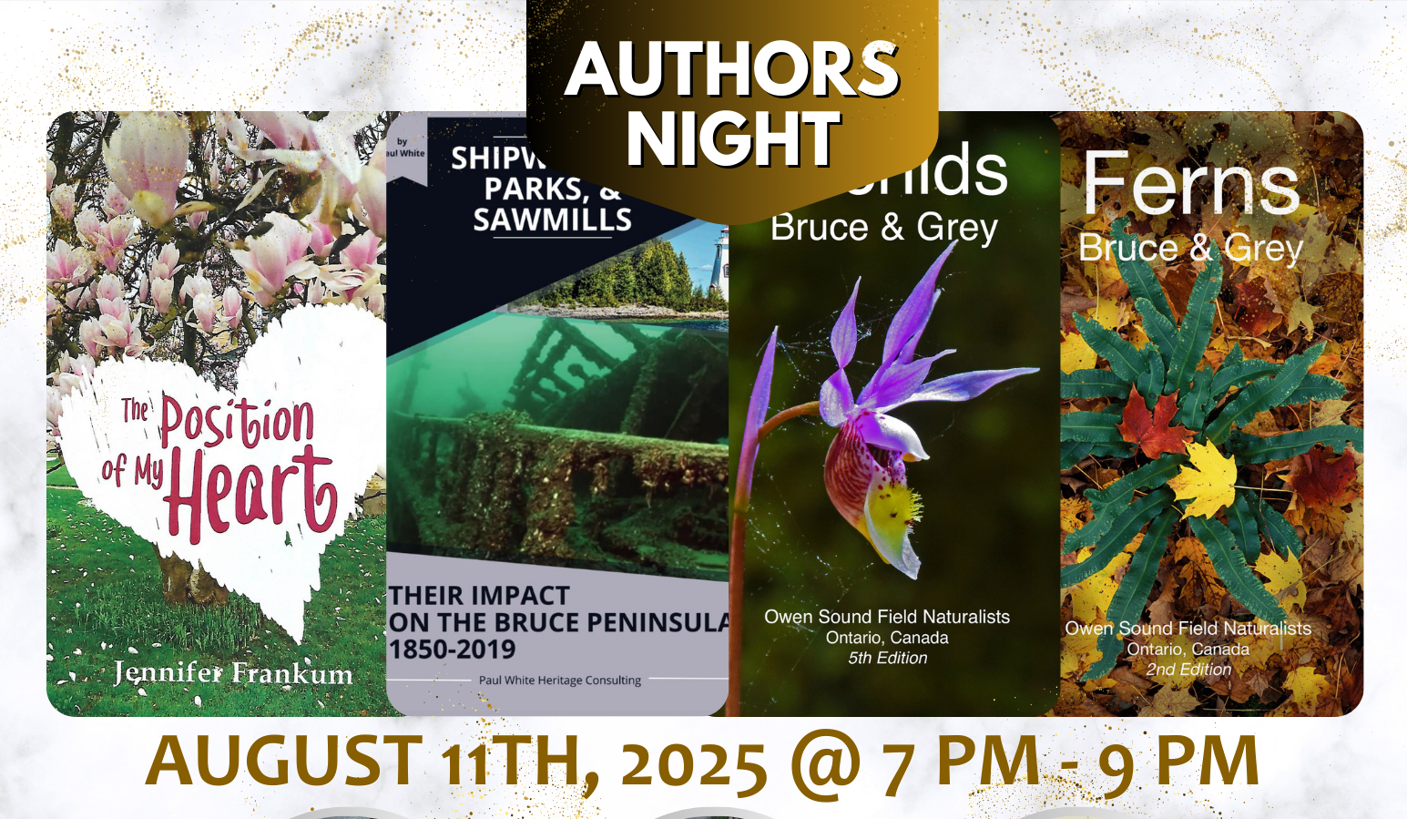 Local Authors Wine and Cheese Night