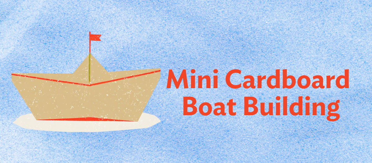 Mini Cardboard Boat Building