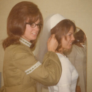 two Women from preparing for a Wedding.
